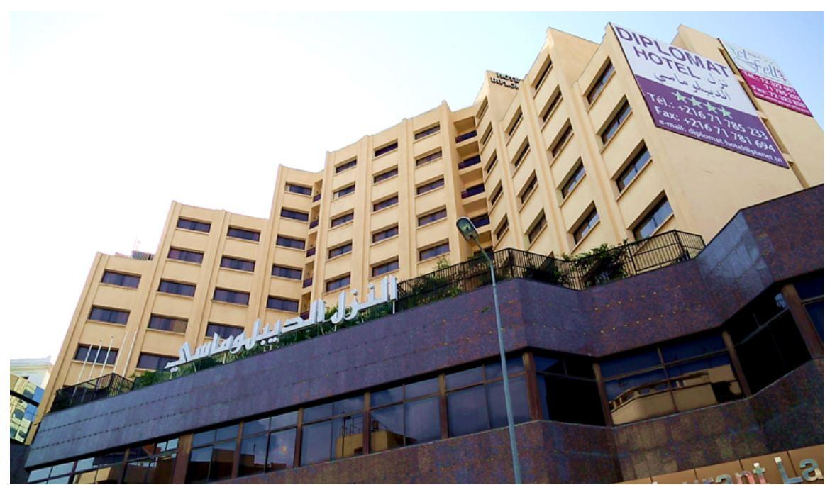 Diplomat Hotel 突尼斯 外观 照片